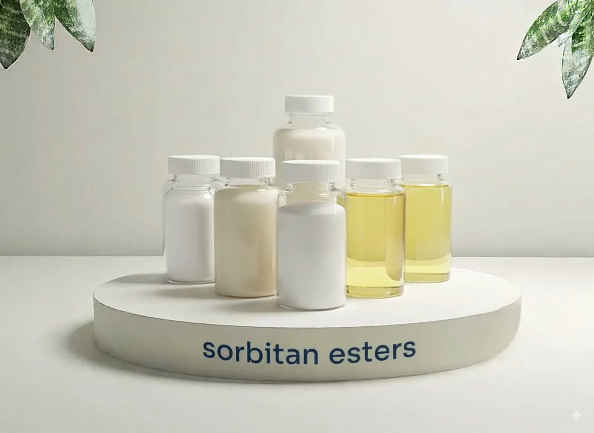 Sorbitan Esters (E491-E495): Low-HLB W/O Emulsifiers