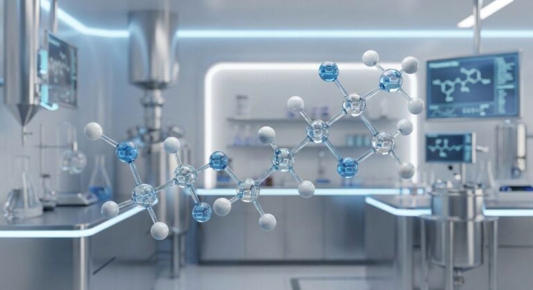 Molecular structure of Polysorbate 80 (Tween 80) used in food processing