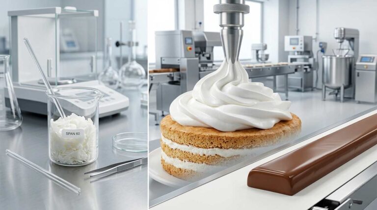 Sorbitan Monostearate (Span 60): The Technical Guide to Food Applications and Regulatory Limits