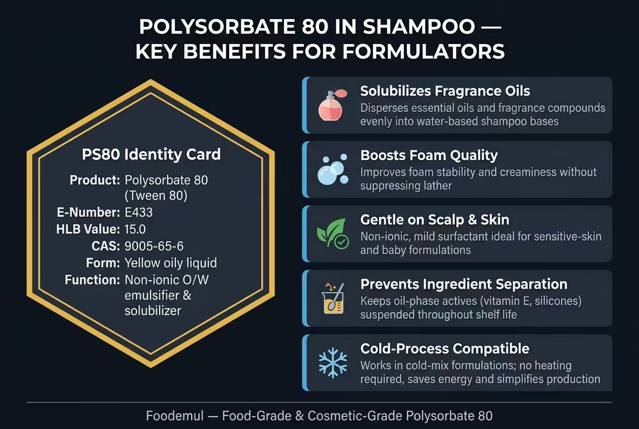 Polysorbate 80 Shampoo Benefits