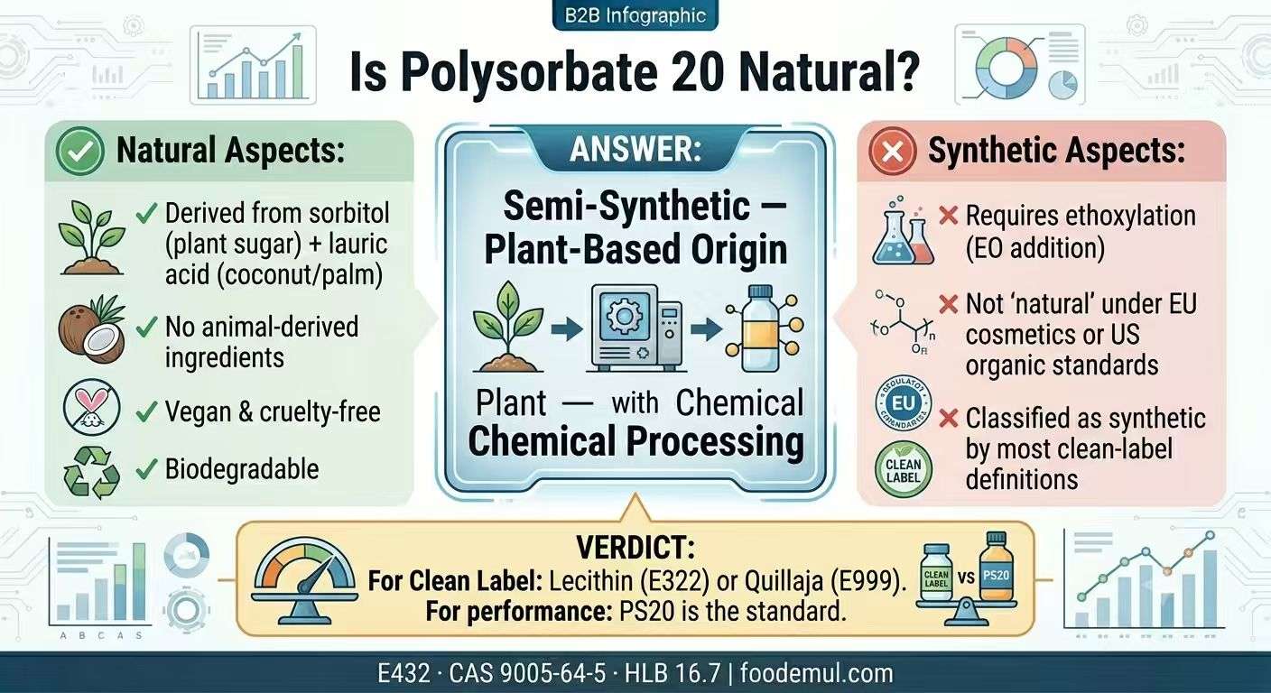 Is Polysorbate 20 Natural Definitive Answer