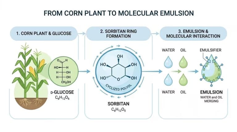 From Sugar to Surfactant: A Simple Guide to Spans and Tweens